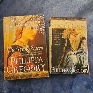 The‎ White Queen & The Virgin's Lover by Philippa Gregory - 2 Books Bundle